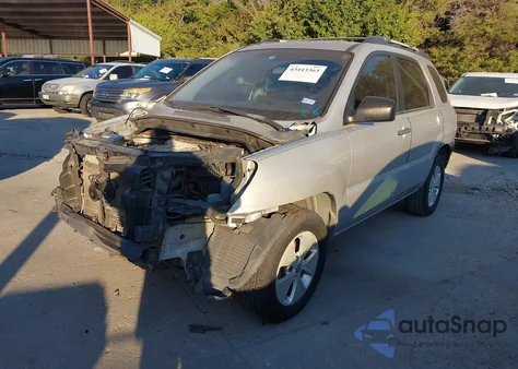 2006 Kia Sportage Ex V6/Lx V6 from USA, damaged, VIN KNDJF723767199776